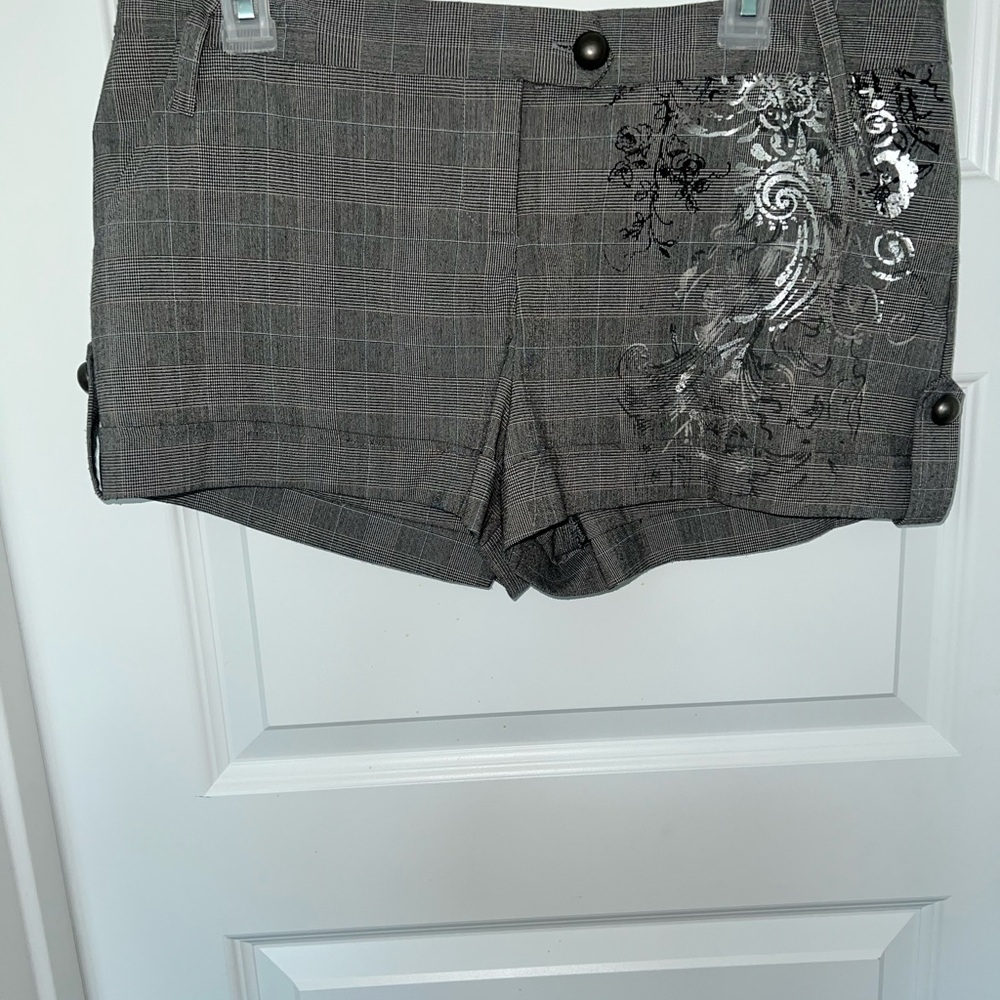 Stylish Gray Women's Shorts